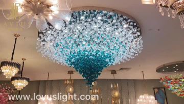 Project Custom Stone Design Chandelier