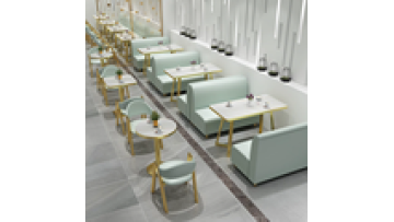 Wholesale Commercial Furniture Cafe Bar Hamburger Shop KTV Club Wood Rattan Sectional Couch Seating Restaurant Sofa Booth1
