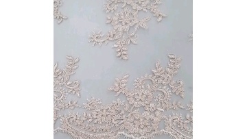 NEW ARRIVAL cord tulle  3d  embroidery designer fabrics for dresses embroidery fabric lace1