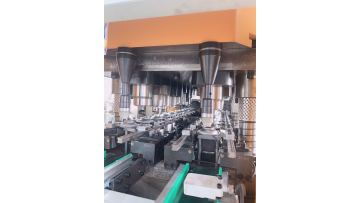 Metal can lid making machine for aerosol spray tin can