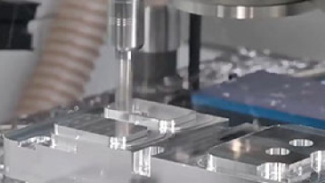 Aluminum alloy shell electronic parts CNC machining