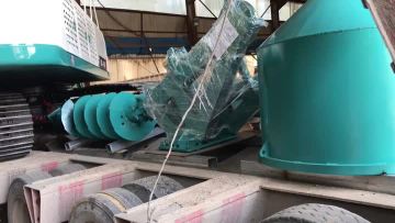 40m drilling rig loading video