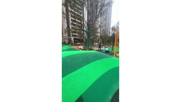 EPDM rubber granule amusement park