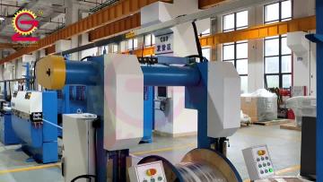 φ70mm copper/aluminum busbar cable extruder