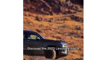 Lexus LX600 2023 model 7-seater Luxury