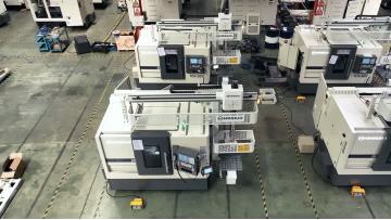 cnc slant lathe