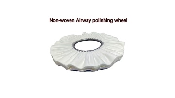Non woven airway buffing wheel