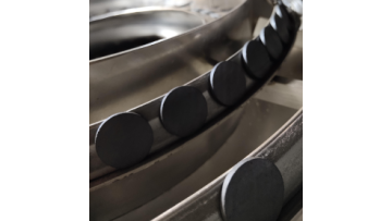 ceramic ferrite magnet production process