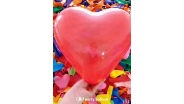 Wholesales heart shape latex balloon professional supplier1