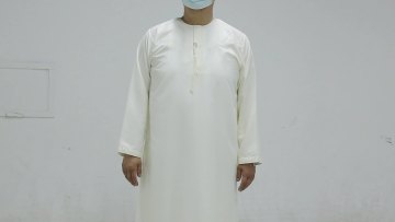 Omani Style High Quality Arab Thobe For Men New Fashion omani style thobe1