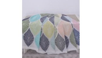 Beautiful style african sheer voile curtain embroidered tulle fabric1