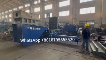 Metal scrap compactor