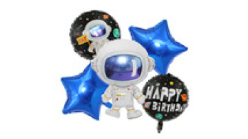 Wholesale Astronaut Rocket Spaceship Foil Balloon Set for Birthday Party Supplies and Decorations1