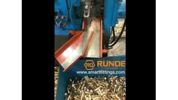 punching brass bar