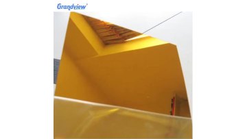 golden sliver PMMA metalized self- adhesive mirror sheet1