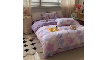 XMY bed sheet cover bedding pillowcase set