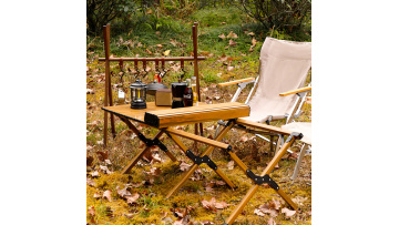 Camping Egg Roll Table