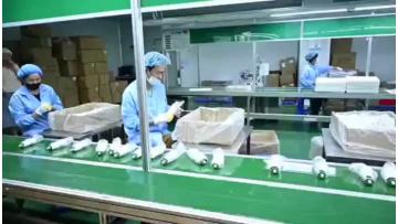 lotion pump bottle assembling