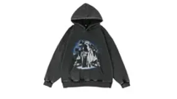 Custom Hoodie Acid Wash Sweater New Hoodies Men High Street Retro Wash Old HipHop Unisex1