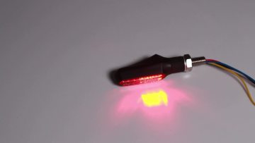 12V Motorcycle Turn Signal Lights Blinkers Front Rear Indicators rear end LED light1