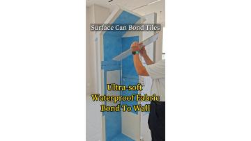 Super Flexible Waterproof Cloth for Bathroom Walls and Floors