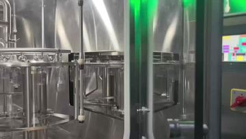 Filling and Seaming Machine for bottled water