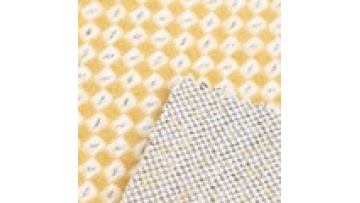 Winter Fabricsfor Clothing Knitting Nylon Feather Yarn Jacquard Fabric Metallic Lurex Yarn-dyed Plaid Fabric1