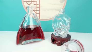 High quality liquor glass bottle factory in China