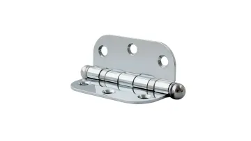Steel Hinge with 2 Ball Bearing, Round Angle Ball Head Door Hinge1