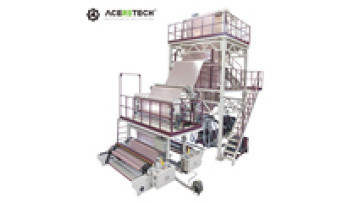 150-400mm Single-layer Plastic LDPE+LLDPE T-shirt Bag Blowing Film Machine CM-L351