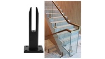 Stainless Steel Glass Clamp Stair Brackets Swimming Pool Clamp Brackets Railings Stairs Balustrade Railing Holder1