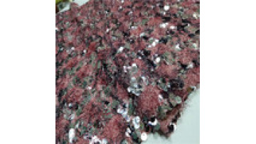 new arrival 2024 winter fabric Poly Fringe Knitting Fabric Embroidery with 5mm Sequins Lace1