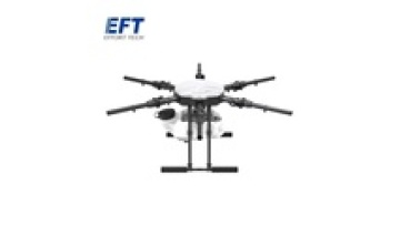 Durable EFT E610P blue agriculture UAV for spraying and seeding dual function 10 Liter capacity agricultural drone1