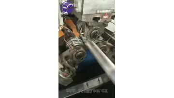 Three-axis thread rolling machine