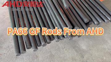 PA66 GF Rod PA66 Glass Fiber Black Bar