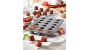 Leadone custom Support small quantity Kitchen baking tools18 holes mini silicone cake mold1