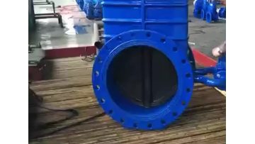 Pressure testing for by pass valve of DN600 resilient seat gate valve_SUZHOU RSF VALVE