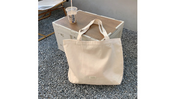 Solid Cotton Canvas Bag