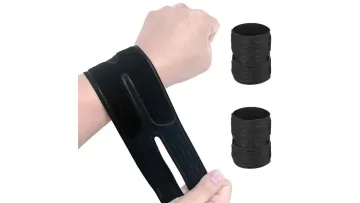 Sports Wrist Support with Breathable Mesh and Thumb Hole1