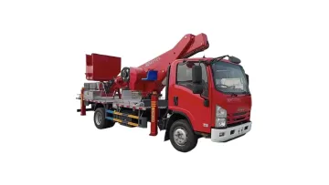 Flexible Aerial Work Platform Truck for Exhibition Hall Renovation1