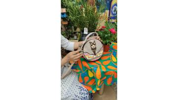 B346 Owl Crossbody Round Bag