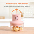 Wireless Electric Garlic Press Mini Meat Grinder Juicer Household Fruit Vegetable Chopper Mixer Food Processor Kitchen Tools