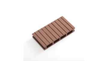 Co Extrusion 3D Anti-Aging Qaterproof Square Hole Terrace Board Wpc Decking Board1