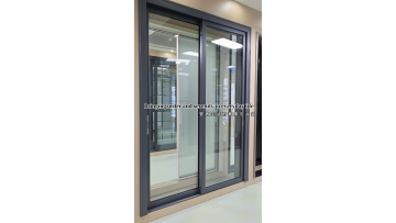 Buffer sliding door