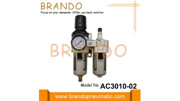 AC3010-02 Pneumatic Filter Regulator Lubricator