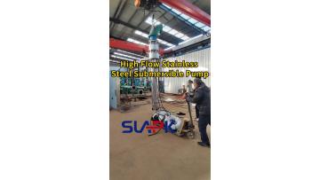 High Flow Stainless Steel Submersible Pump