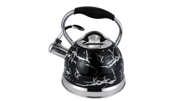 2.5L Stainless steel black whistle kettle FH-649C- -