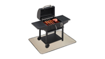 Hot selling high-temperature resistant barbecue stove tabletop mat, fiberglass outdoor household BBQ oven protective mat1