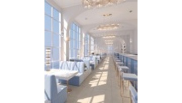 Cheap price high quality  modern furniture fast food  I shape leather and wood  sectional  restaurant bench booth  sofa1