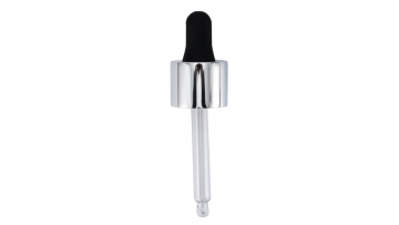 20mm shine silver aluminum dropper